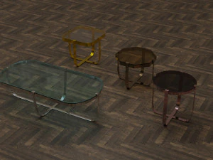 of a coffee table 3D Model