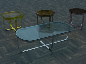 of a coffee table 3D Модель