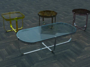 of a coffee table 3D Model
