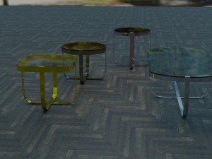 of a coffee table 3D Модель