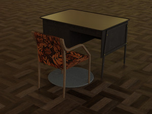 table for a cozy home interior Modelo 3D