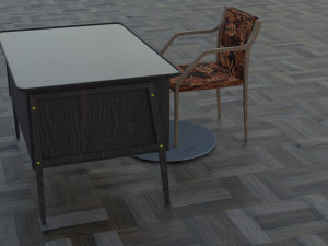 table for a cozy home interior Modelo 3D