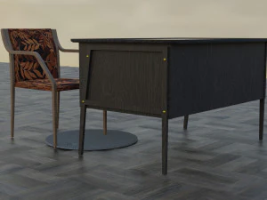 table for a cozy home interior 3D Model