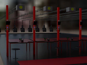 eğitim aralığı modeli 3D Model