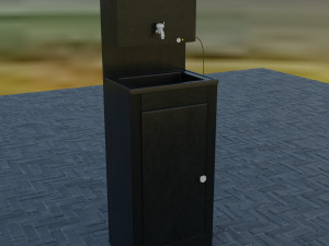outdoor washbasin 3D Model