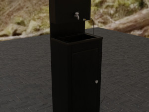 outdoor washbasin 3D Model