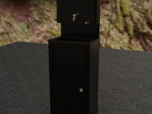 outdoor washbasin 3D Model