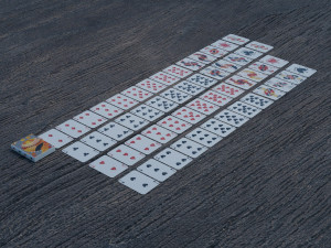 playing cards poke low-poly Modelo 3D