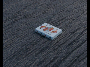 playing cards poke low-poly 3D Model