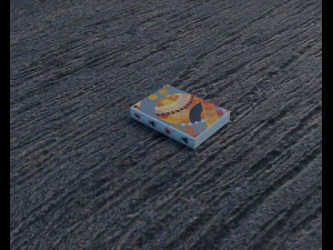 playing cards poke low-poly 3D Model