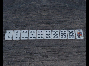playing cards poke low-poly 3D Model