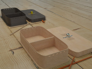 japanese lunch box bento 3D 모델