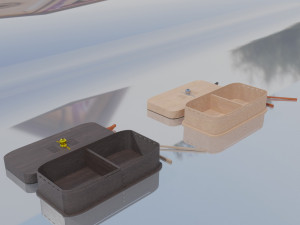 japanese lunch box bento 3D 모델