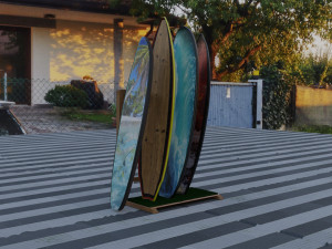 surf board 3D 模型
