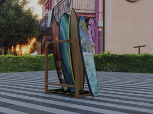 surf board 3D 模型