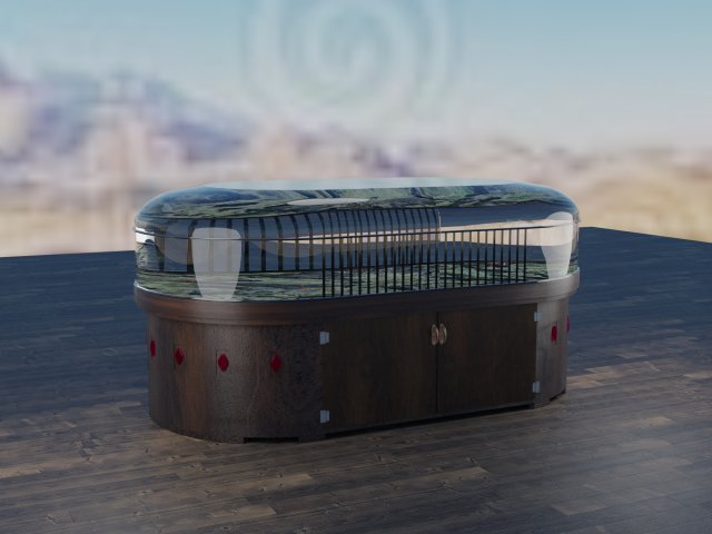 highlands mock table 3D Model .c4d .max .obj .3ds .fbx .stl .blend 