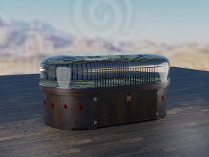 highlands mock table 3D Model