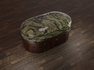 highlands mock table 3D Model
