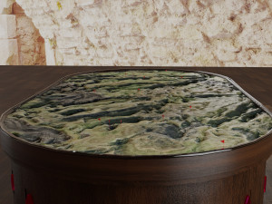 highlands mock table 3D Model