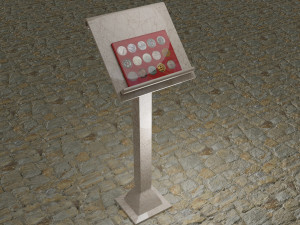 old coins model 3D 模型