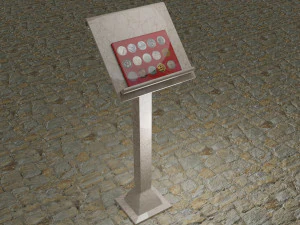 old coins model 3D Model