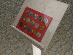 old coins model 3D Model