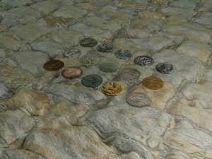 old coins model 3D Model