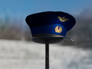 flying cap Model 3D