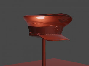 flying cap Model 3D