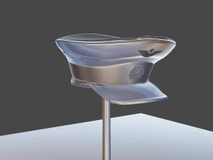 u&ccedil;an şapka 3D Model