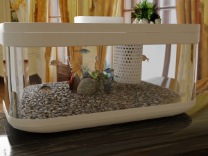 xiaomi brand aquarium Modèle 3D