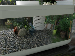 xiaomi brand aquarium Modèle 3D