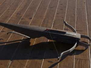 арбалет с дротиком 3D Модель