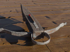 crossbow with a dart 3D Model