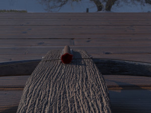 crossbow with a dart Modèle 3D