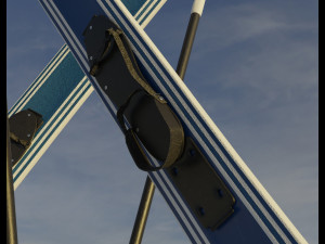 downhill skis 3D Model