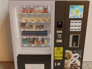 Vending Machine 3D Model