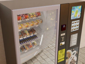 Vending Machine 3D Model
