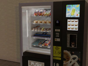 Vending Machine 3D Model