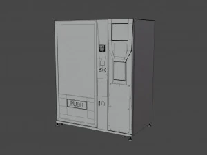 Vending Machine 3D Model