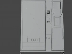 Vending Machine 3D Model