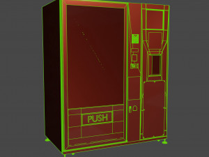 Vending Machine 3D Model