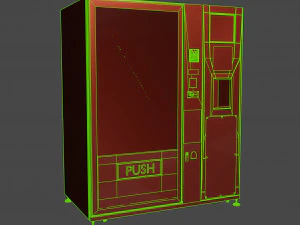 Vending Machine 3D Model