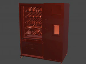 Vending Machine 3D Model