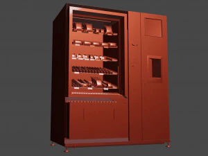 Vending Machine 3D Model