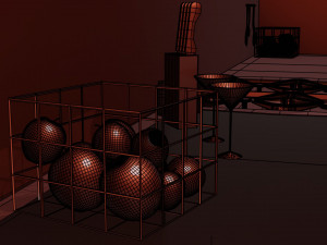 Kitchen Furniture 3D Model