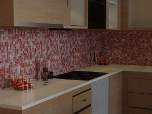Kitchen Furniture 3D Model