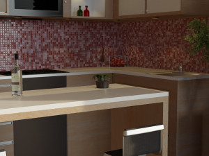 Kitchen Furniture 3D Model