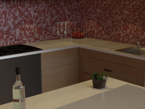 Kitchen Furniture 3D Model