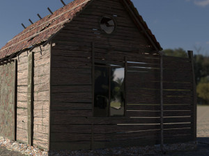 Abandoned House 3D Model